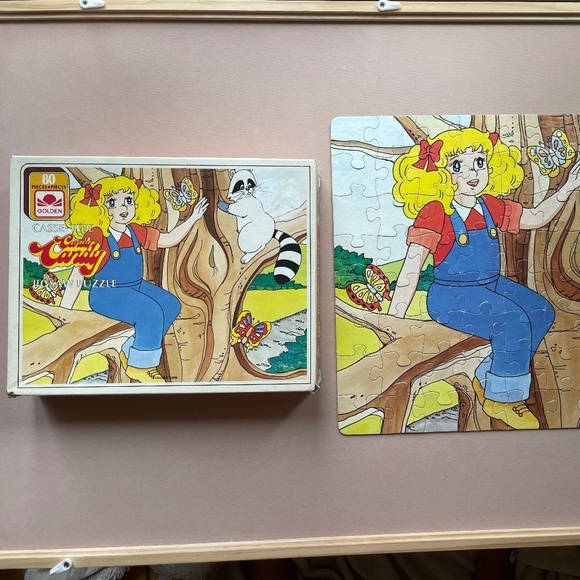 Vintage Jigsaw puzzle 1983 CANDY CANDY 80 pc Toei, Golden, Igarashi - Picture 3 of 13